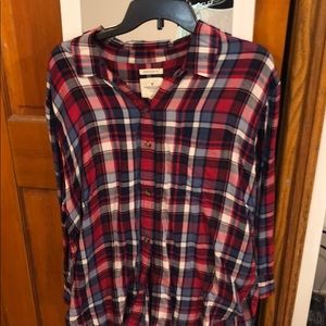 Oversized American eagle Flannel